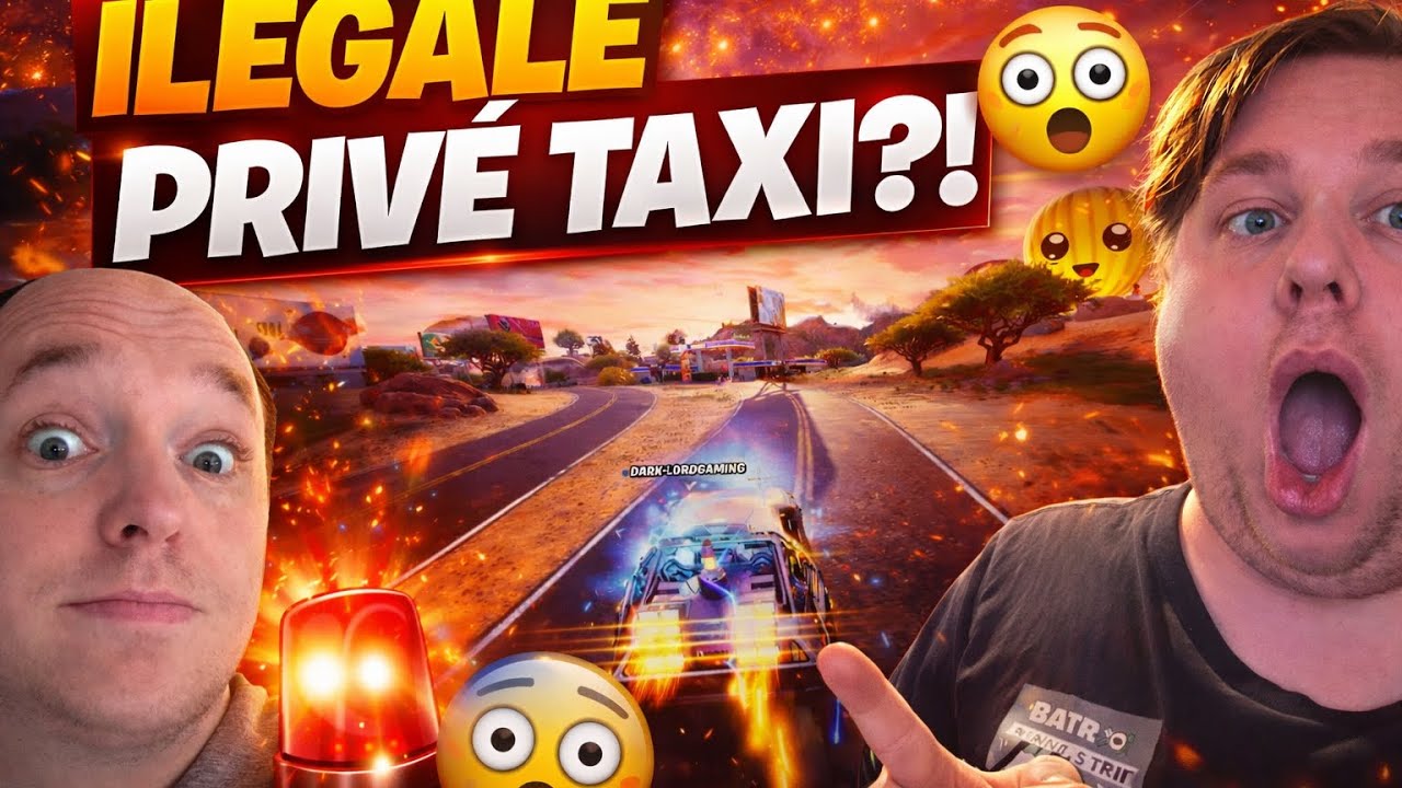 Ik Ben Nu een PRIVÉ TAXI in Fortnite! 🚖🔥