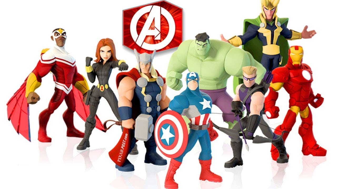 Disney Infinity 2.0 Play Set Vingadores TODOS OS PERSONAGENS