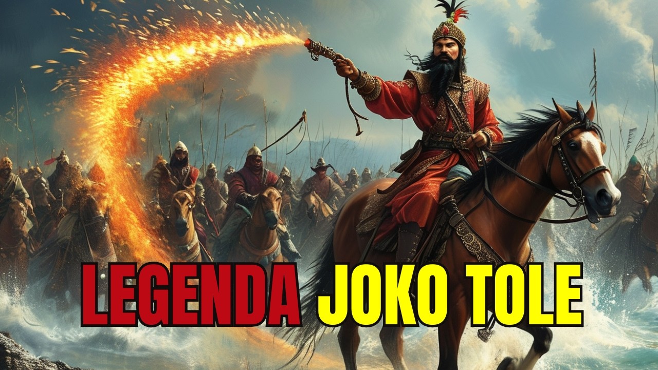 Joko Tole dibakar di atas sebuah belanga raksasa ..Cerita dari Madura Jawa Timur, legenda Joko Tole
