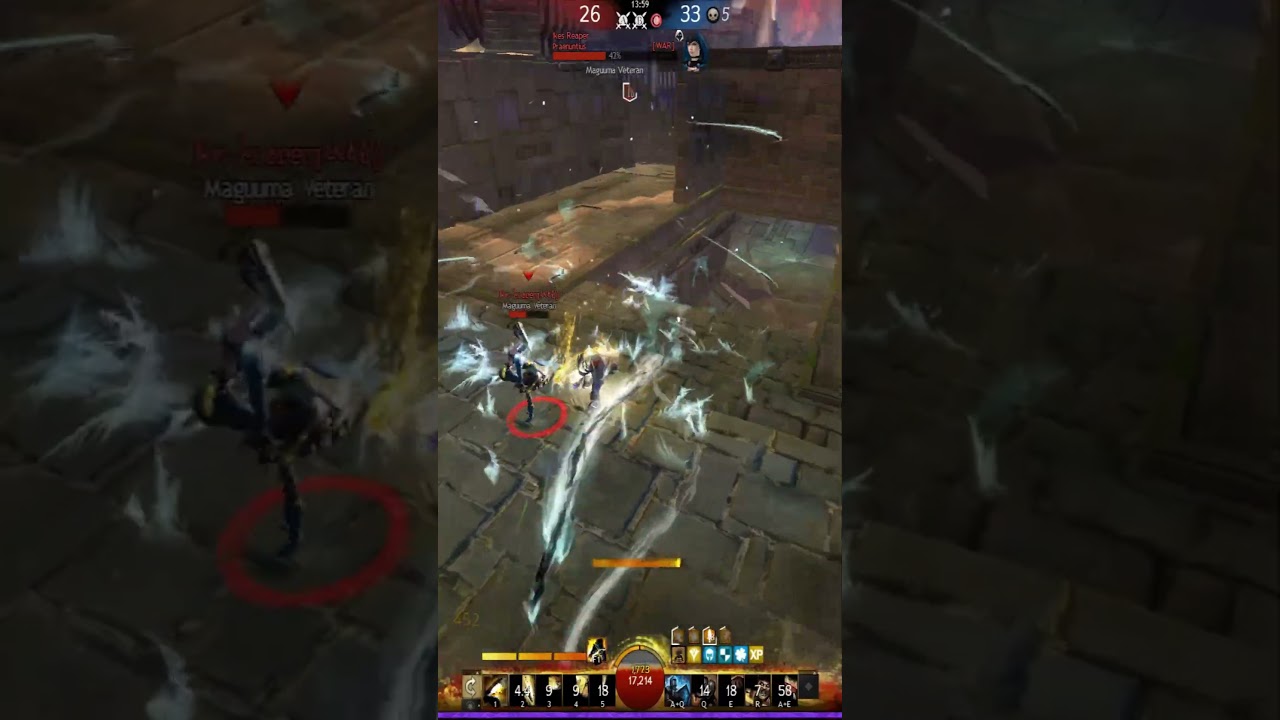 Guild Wars 2 PvP - Monk SpellBreaker vs Reaper #guildwars2 #gaming #gw2pvp  #mmorpg  #games  #gw2