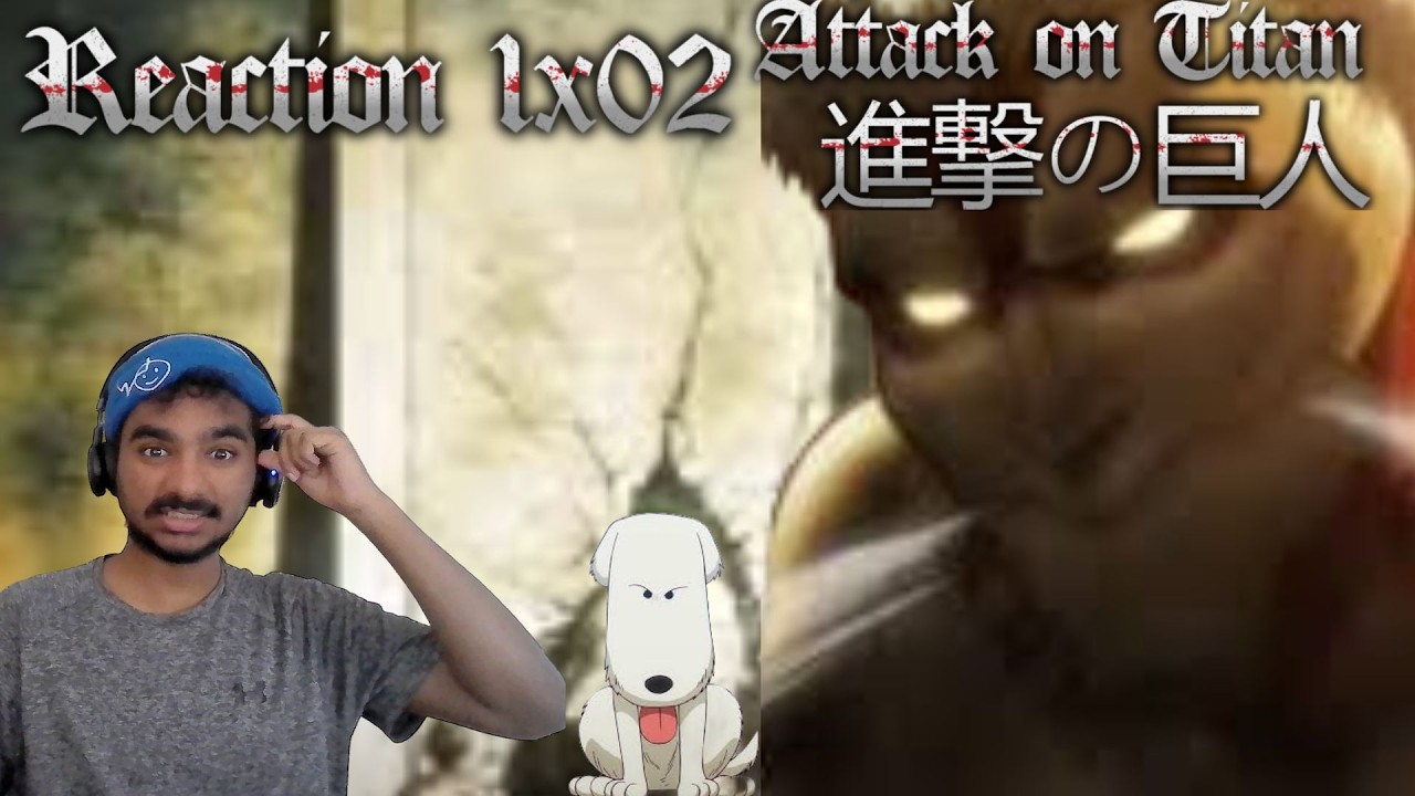 A New Anime Fan Reacts To Attack on Titan S1 Ep 2  | 