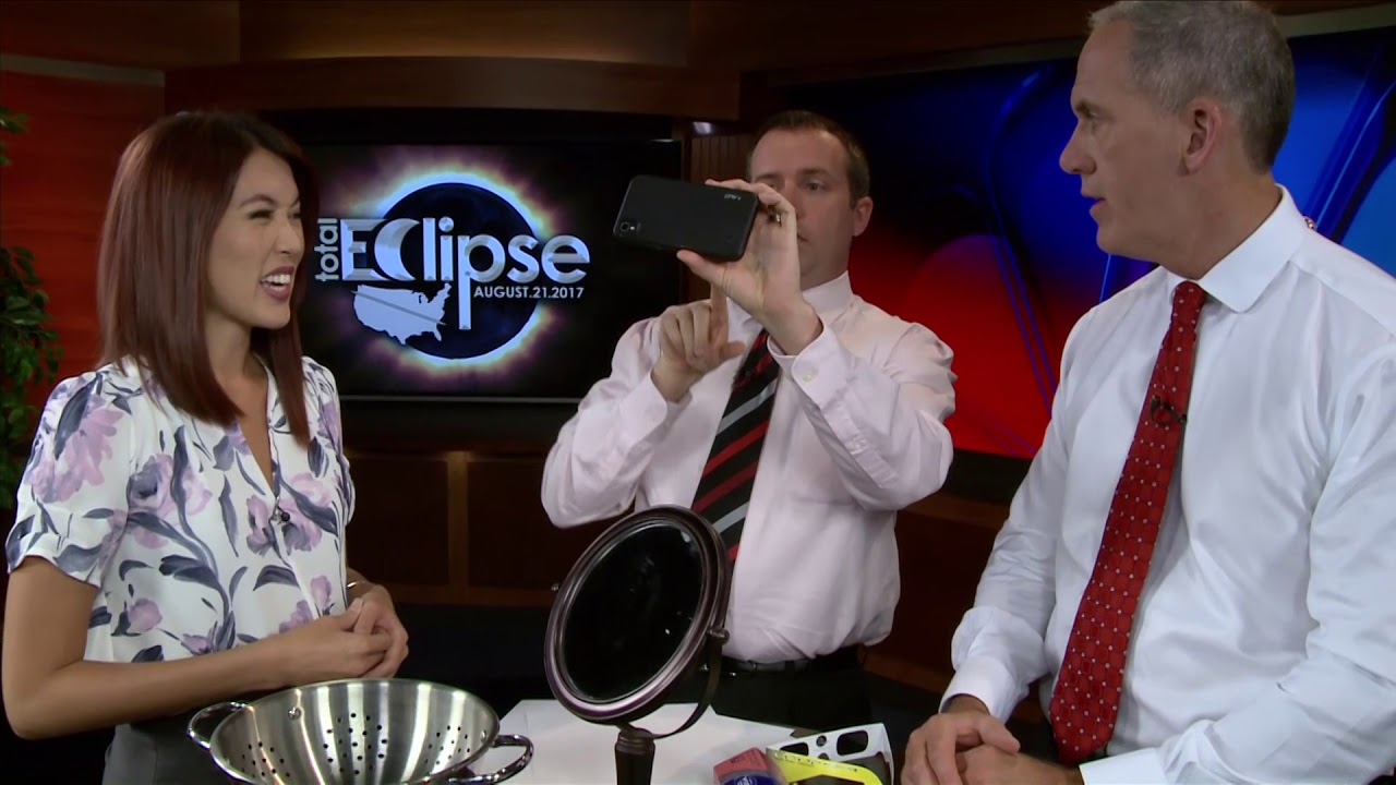 WSAZ First Look at Four - No Solar Eclipse Glasses? No Problem.