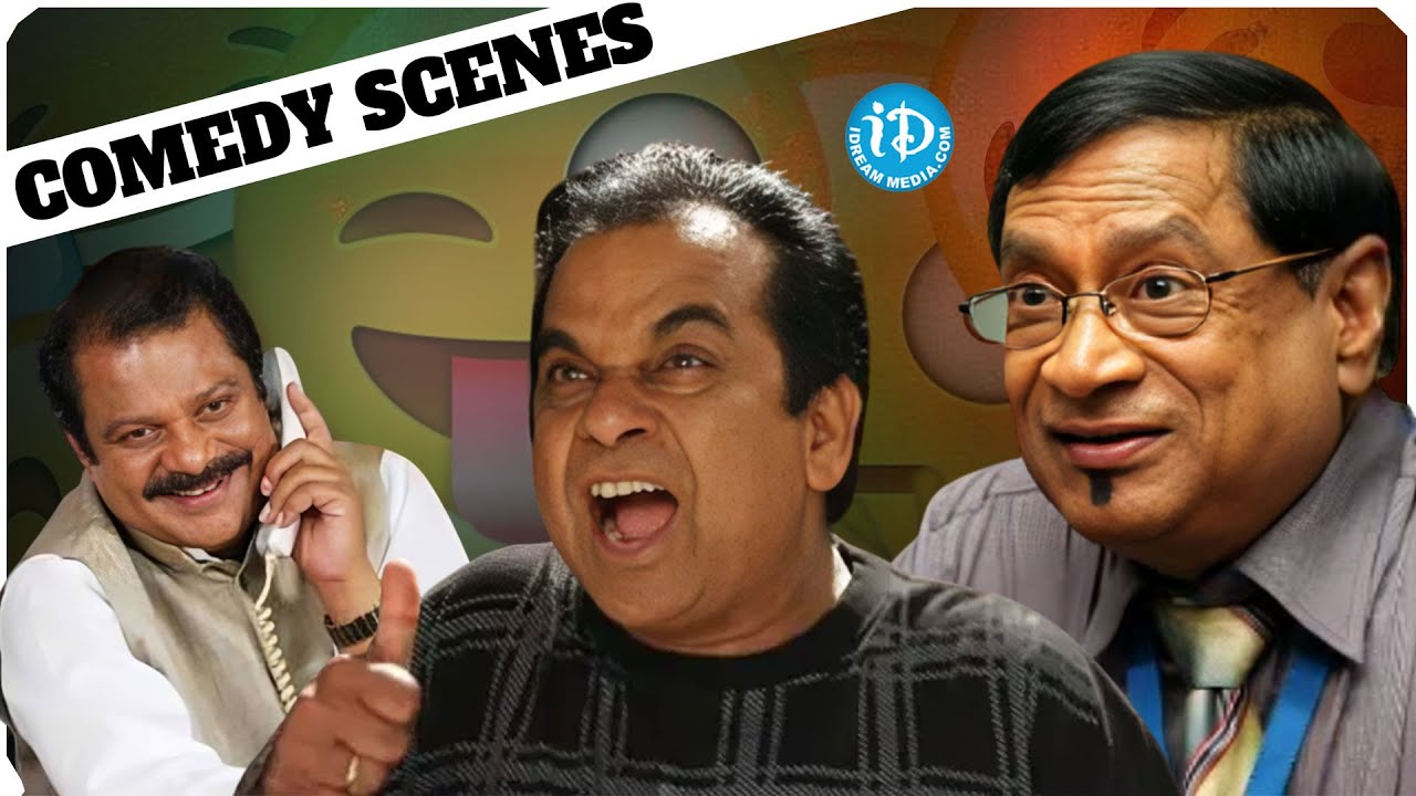 Telugu Best Comedy Scenes || Brahmanandam, MS Narayana, Dharmavarapu Subramanyam || iDream
