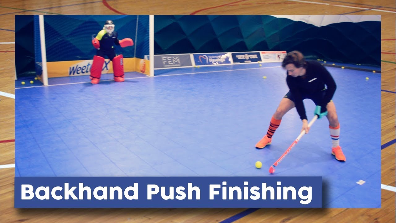 Backhand Push Finishing | Hockey Heroes TV
