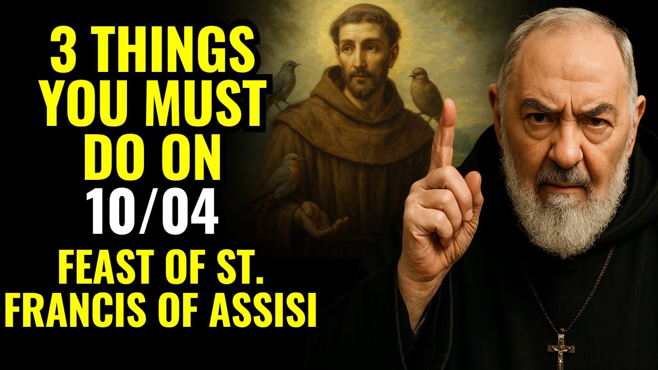 WHAT TO DO ON THE FEAST DAY OF SAINT FRANCIS OF ASSISI TO RECEIVE BLESSINGS &ndash; PADRE PIO