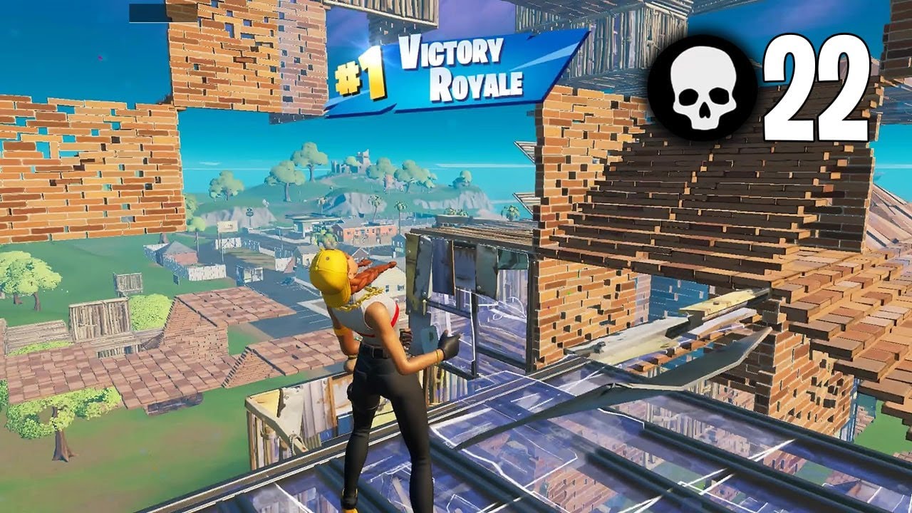 High Elimination Gameplay Solo Vs Squads Full Game Win Season 6 Fortnite (Controller on PC)