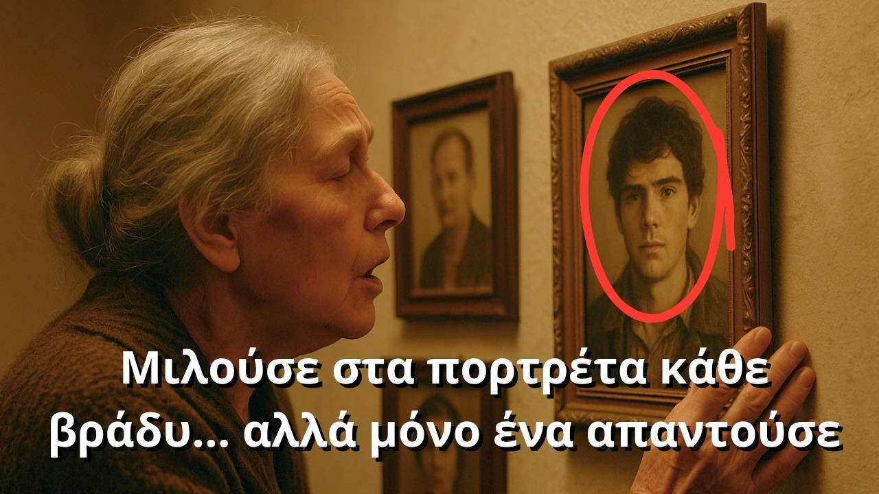 Μιλούσε στα πορτρέτα κάθε βράδυ… αλλά μόνο ένα απαντούσε