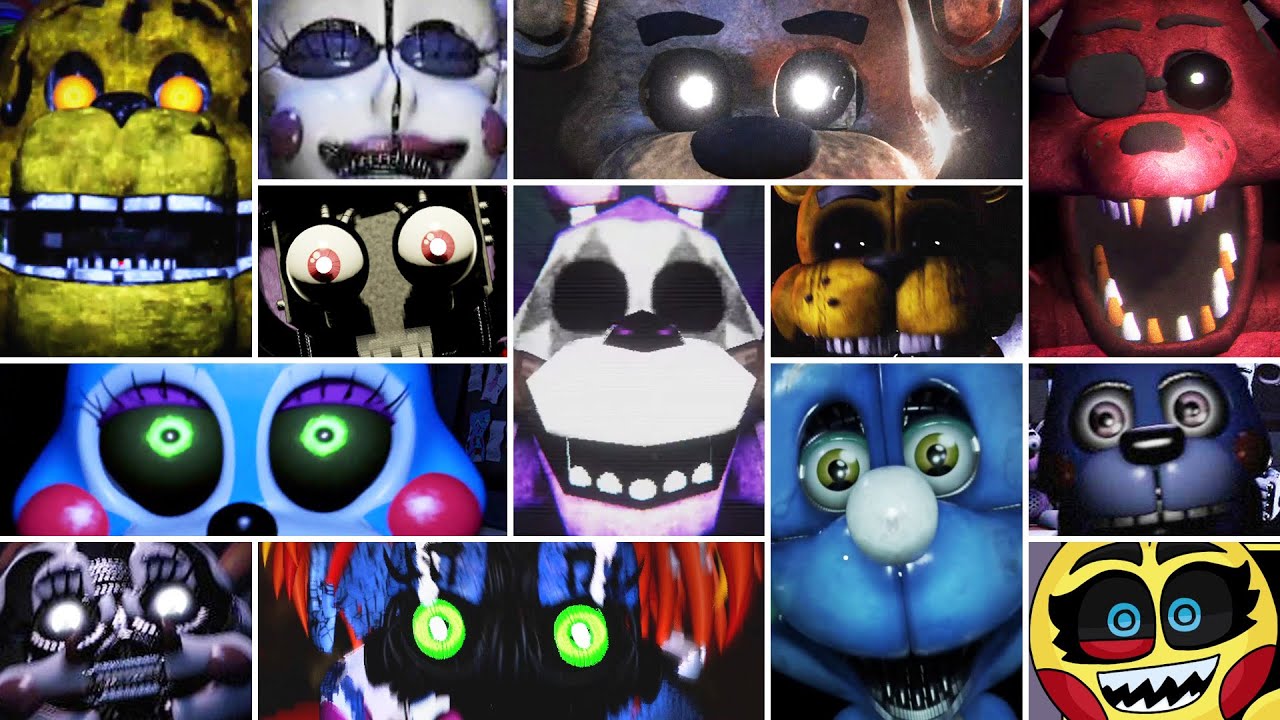 Jumpscares Collection #35 - Golden Past, TRTF 2R, Circus World, and more!