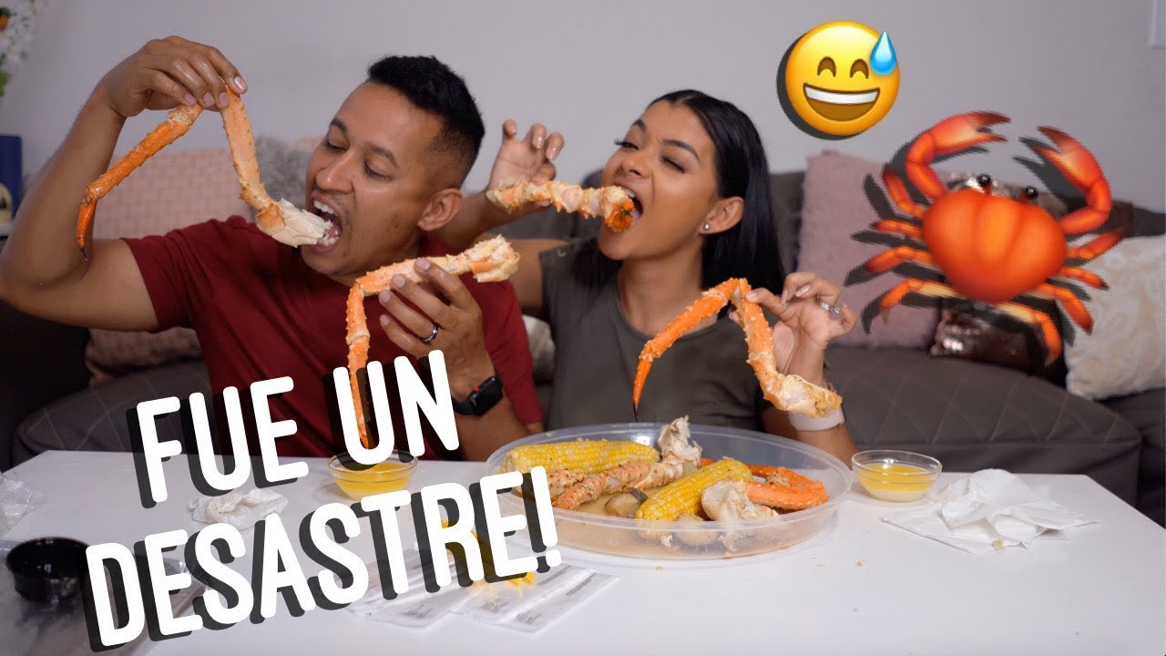 COMIENDO CANGREJO SÚPER GRANDE - yesminvanessa 🦀