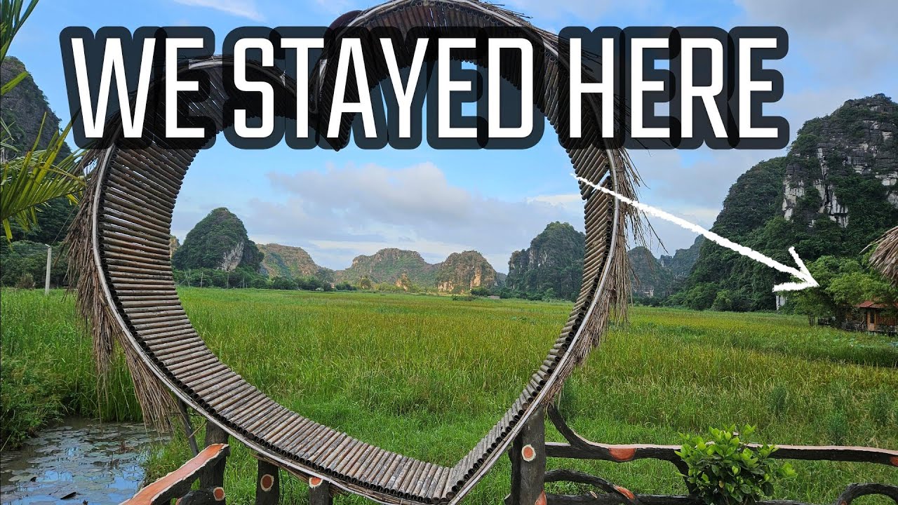 We Slept in a Lotus Field in Vietnam!