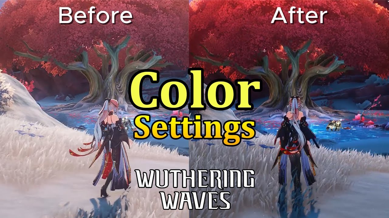 Best Color Settings to Make Your Game Look AMAZING | Wuthering Waves