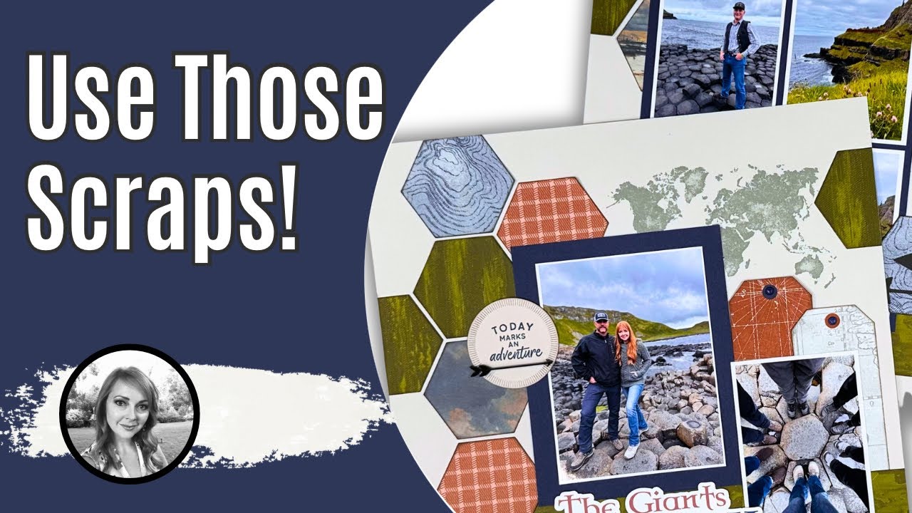 Use Scraps for this Scrapbook Layout Design!