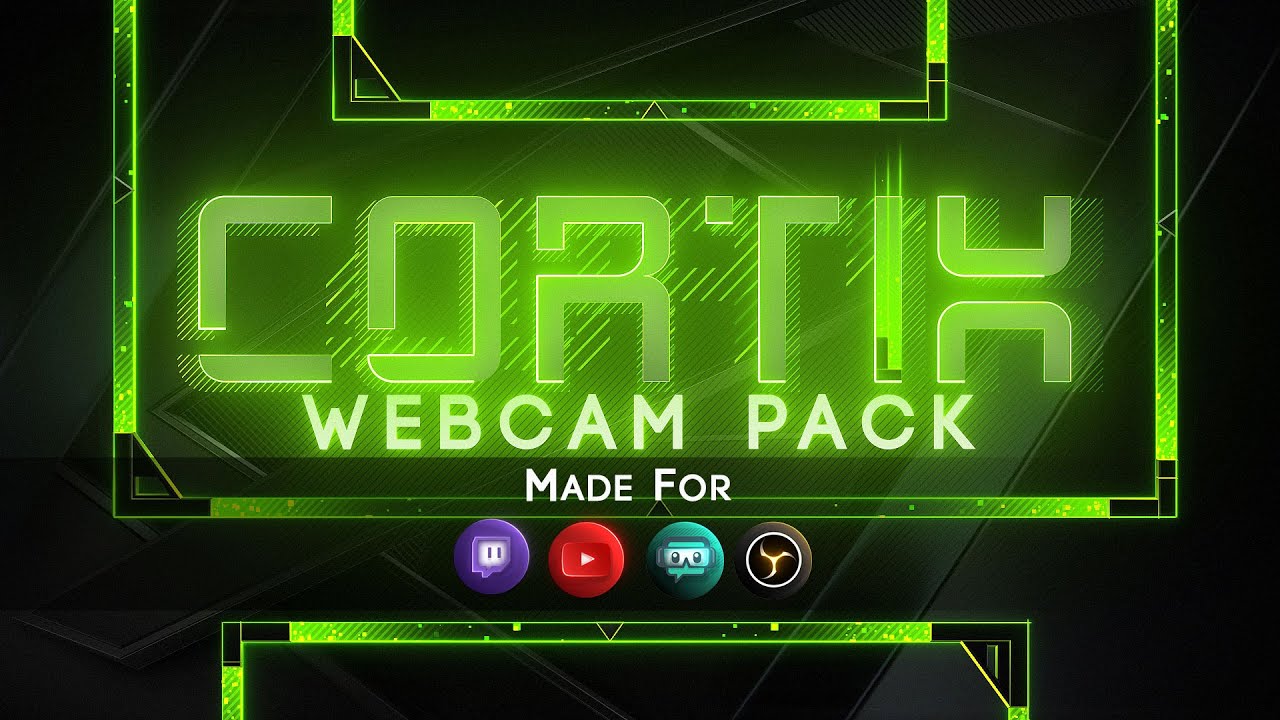 Webcam Overlay Frame for OBS & Streamlabs