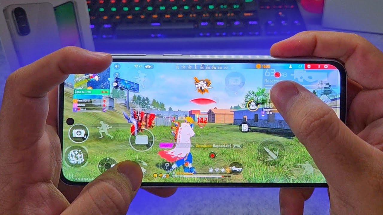GALAXY A56 5G FREE FIRE NOVA ATUALIZAÇÃO ONE UI 8