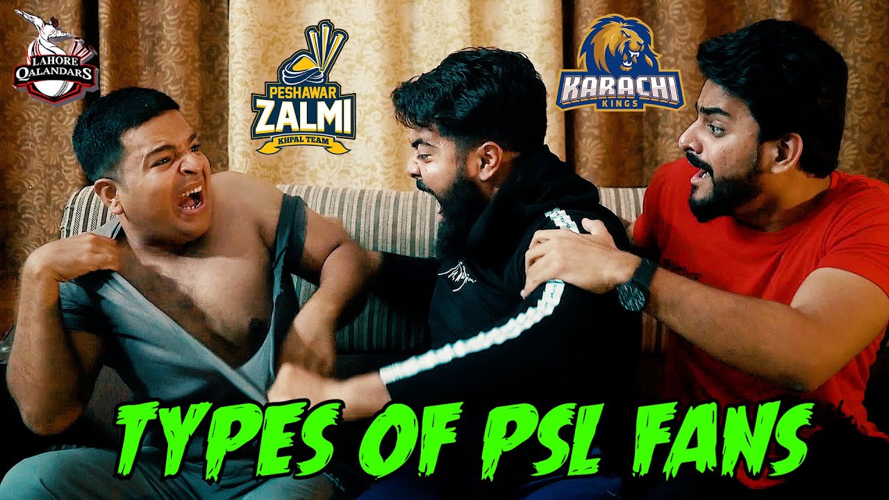 TYPES OF PSL FANS | Cricket | The Fun Fin | Comedy Sketch | Funny Skit