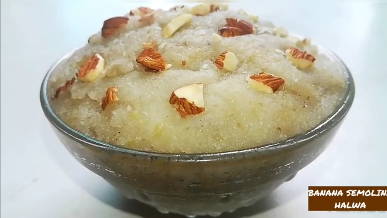 BANANA SHEERA Recipe | Banana Halwa / Pudding | Banana Rava Halwa | Banana Sooji Halwa | Suji Halwa