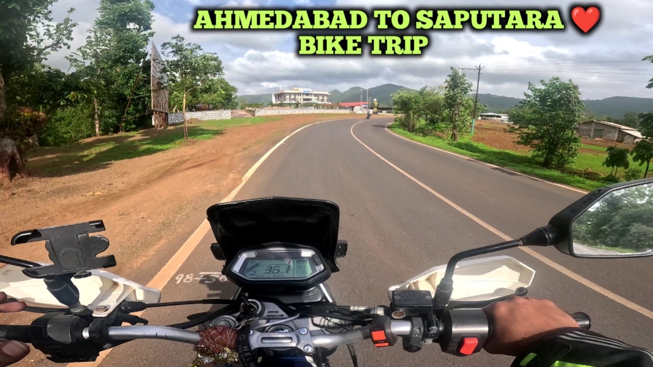 AHMEDABAD TO SAPUTARA BIKE TRIP ❤️|| SAPUTARA HILL STATION 😍