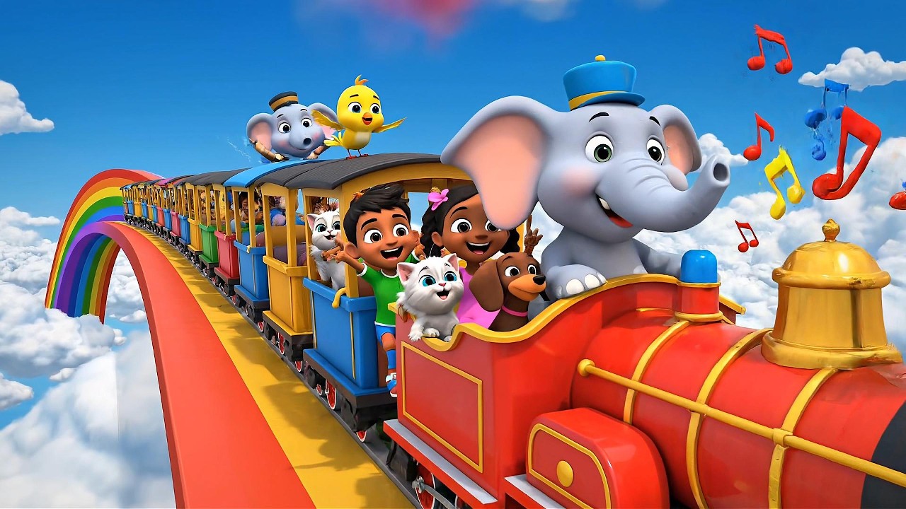 🌈 Funny ChaChaLuTV | Happy Kids Nursery Rhymes