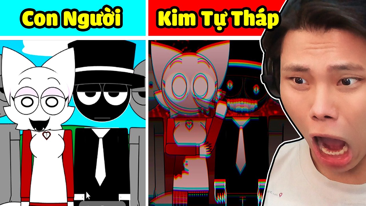 ⚠️SPRUNKI CON NGƯỜI PHIÊN BẢN KIM TỰ THÁP NHẠC MAX HAY👗👔JAYGRAY MỞ KHÓA INCREDIBOX SPRUNKI PYRAMIXED