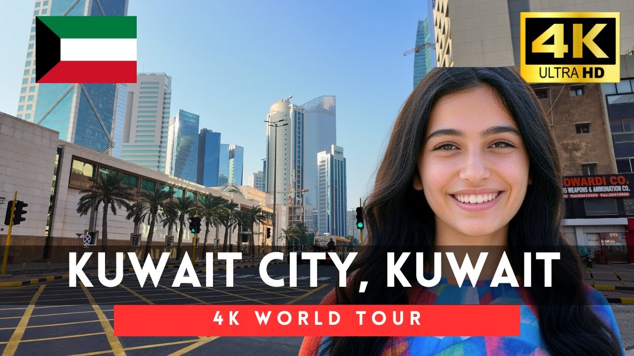🇰🇼Kuwait City 4k walk - Kuwait 4K Morning Walking Tour｜Dec 2024