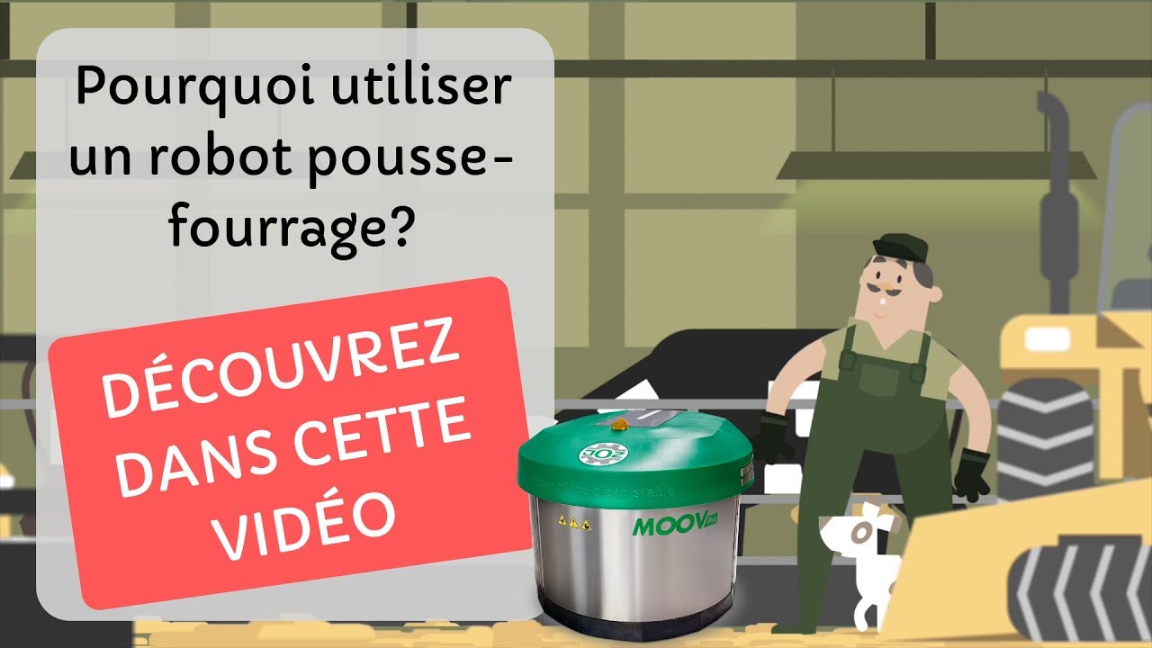 Pourquoi utiliser un robot pousse-fourrage?