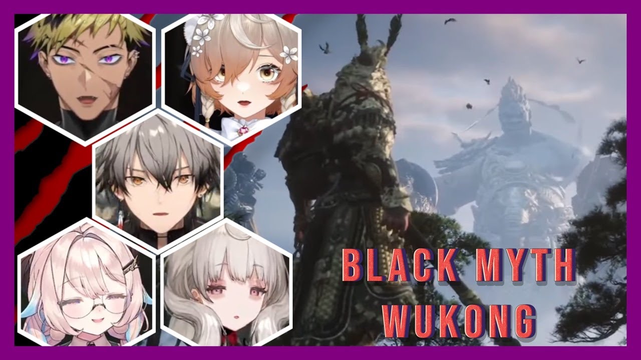 [𝙽𝚒𝚓𝚒𝙴𝙽 𝚁𝚎𝚊𝚌𝚝𝚜 Ep. 19] Vtubers Reaction to Black Myth Wukong: Opening Cutscenes