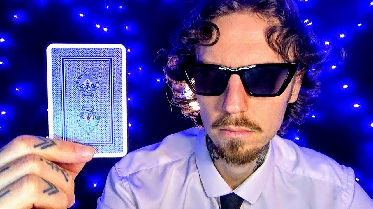 ASMR for SLEEP - AGENT CAPTURES YOU - PSYCHIC ESP TEST EXTRA SENSORY PERCEPTION EXAM (eyes closed)