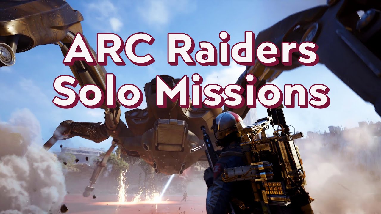Goffing Off Doing Missions and Projects in ARC Raiders