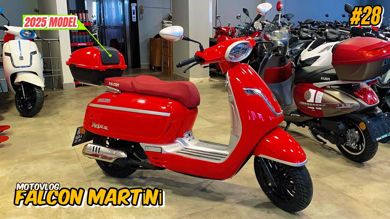 FALCON MARTİNİ 50 - UFAK ÇAPLI İNCELEME - 2025 - UFAKTAN GEZİ VE İLK DENEYİM - MOTOVLOG - #28