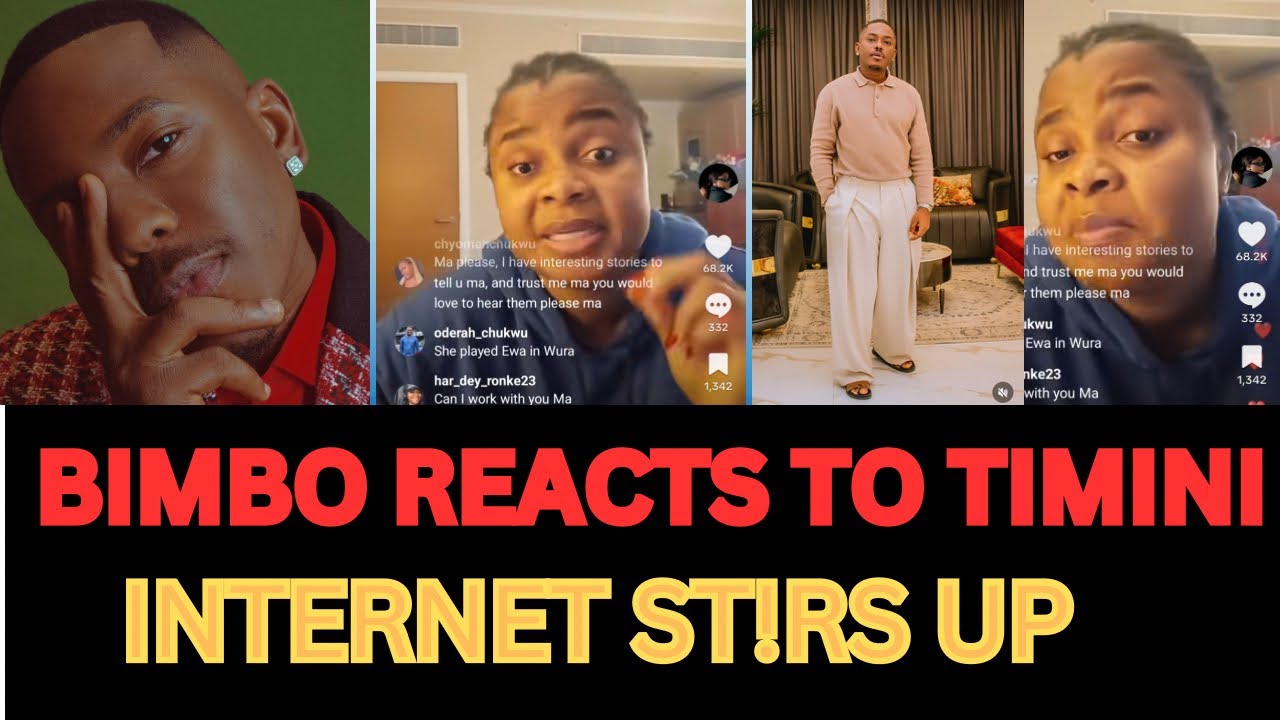 TIMINI EGBUSON SAID THIS ABOUT HIS RELATIONSHIP IN AN INTERVIEW — INTERNET STIRS AS BIMBO REACTS 😱