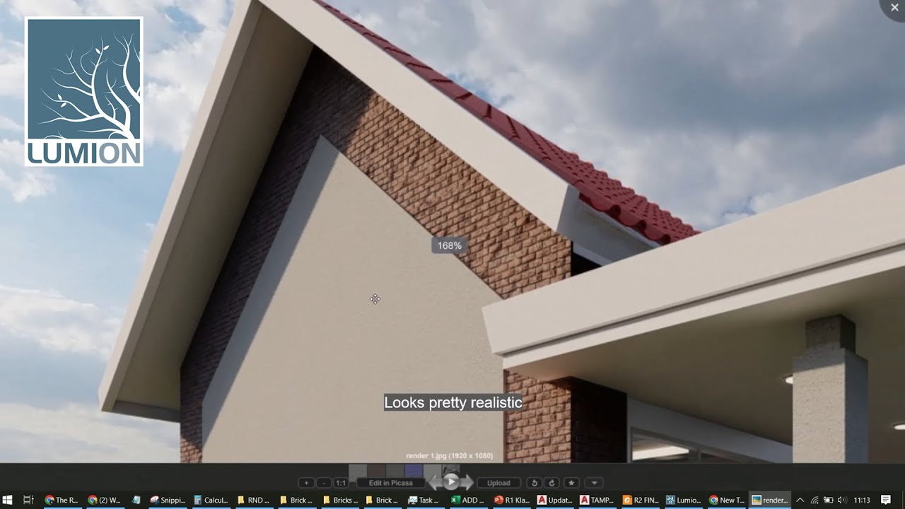 How to apply realistic Brick Wall material in Lumion - Beginner Tutorial