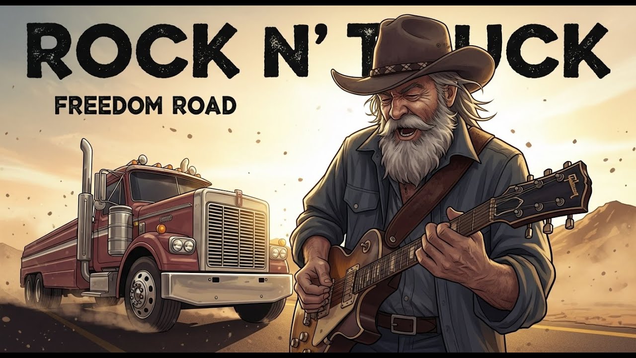 Rock N Truck Country &ndash; Chrome Dust & Endless Highway 🚚⚡ #FreedomDrive #CountryRock
