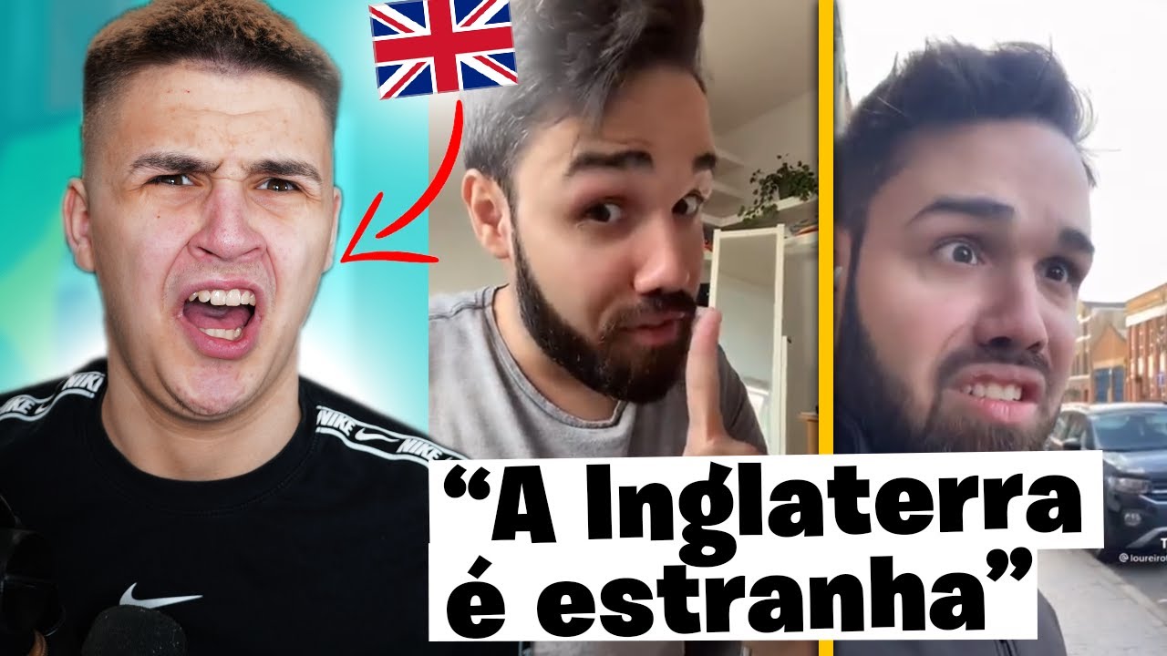 Britânico reage ao Brasileiro ZOANDO a Inglaterra...