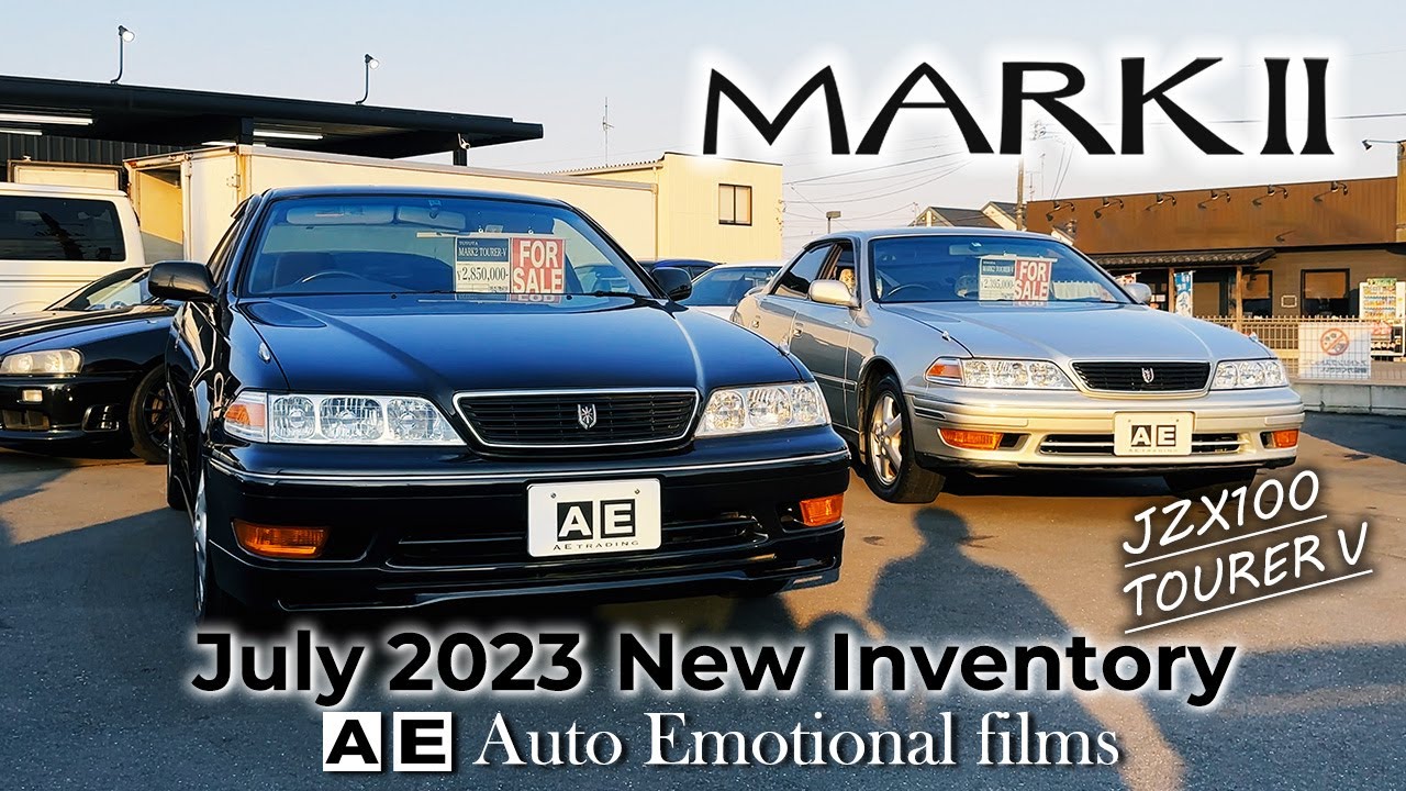 [JZX100 マークⅡ ツアラーV 新入庫車紹介] 広告非掲載の㊙︎スポーツカー 中古車 走行わずか5万km台と6万km台の極上フルノーマル車！あなたならどうカスタムする？