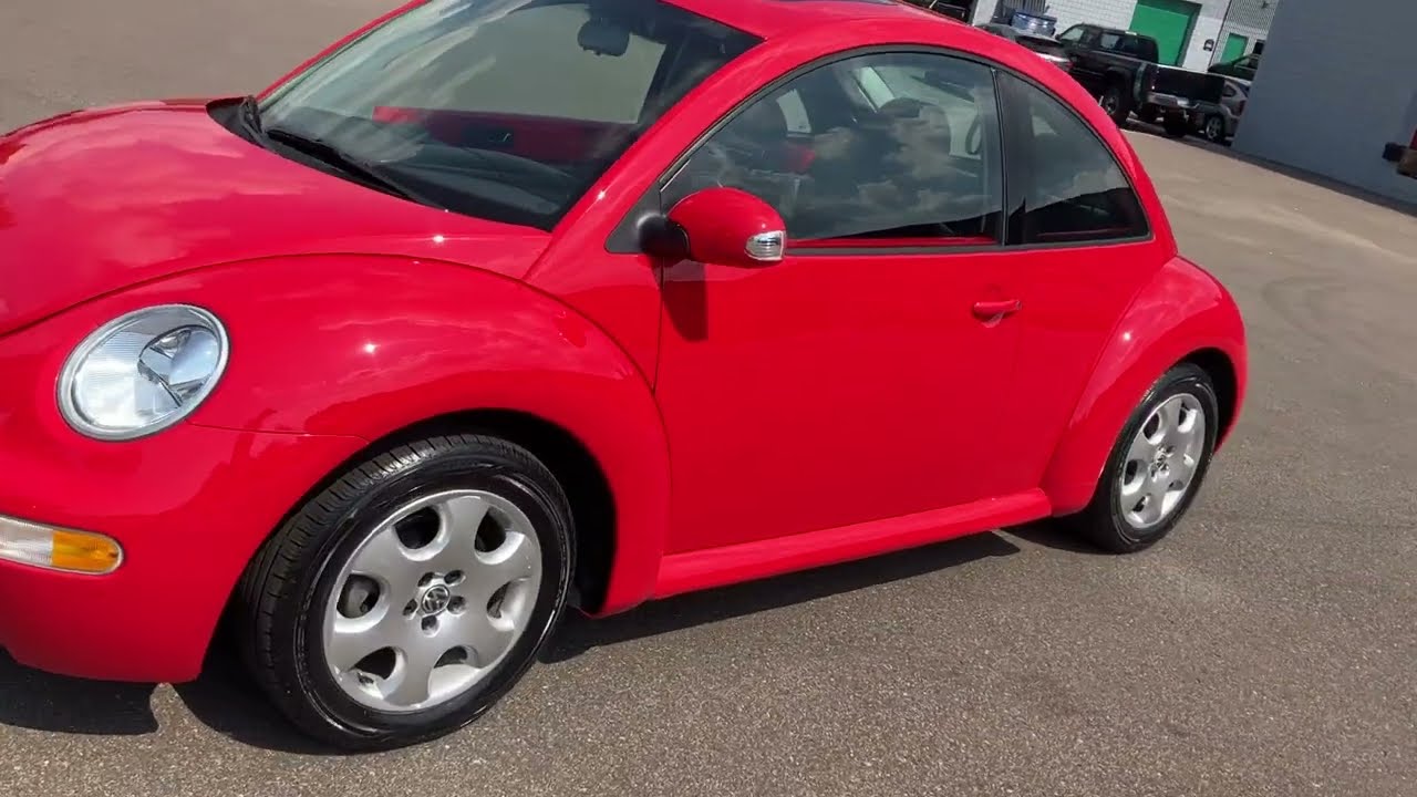 2003 Volkswagen VW Beetle 2.0L 5 Speed Manual 1 Owner 40k Original Miles