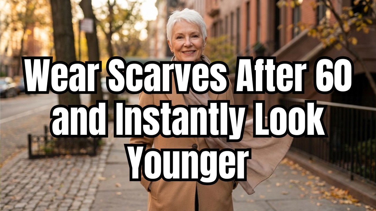 How to Style Scarves After 60 to Look Instantly Younger and Effortlessly Sophisticated