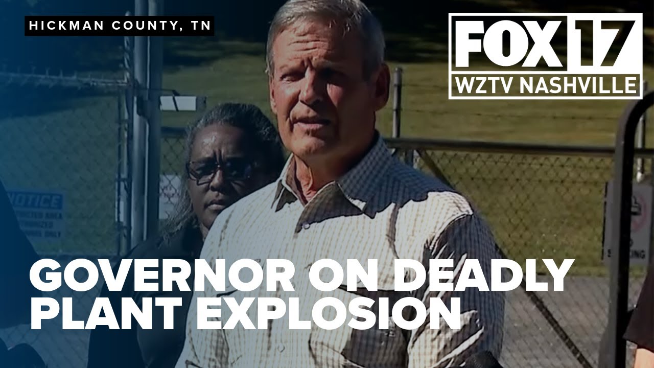 'Tears and stunned silence': Tennessee governor meets victims' families in deadly plant explosion