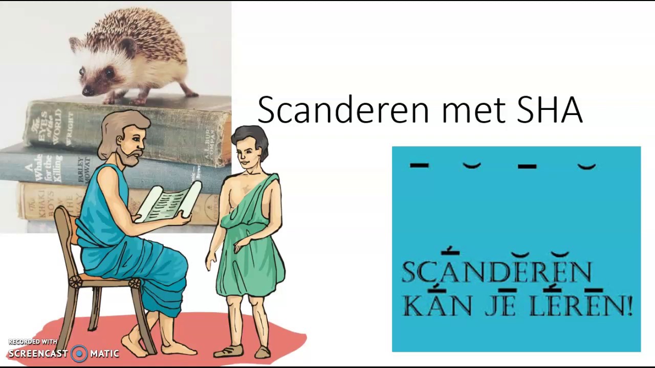 Scanderen met SHA!