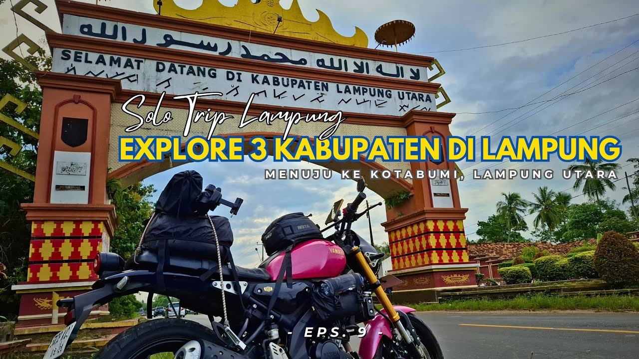 Nek4t Solo Riding dari Jakarta ke Lampung Utara (Kotabumi) 5 Jam di Jalan Ini yg Terjadi | Eps. 9/10