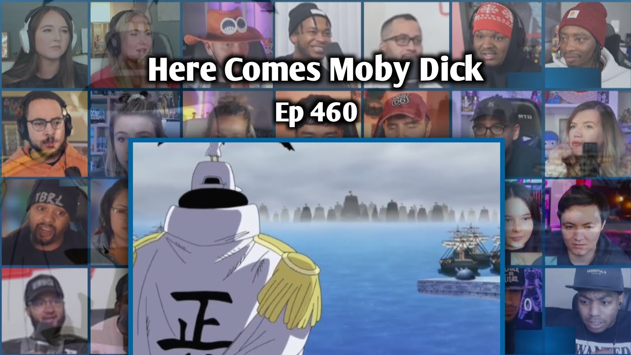 ENTRY OF WHITEBEARD PIRATES AT MARINEFORD - ONE PIECE EPISODE 460 REACTION MASHUP