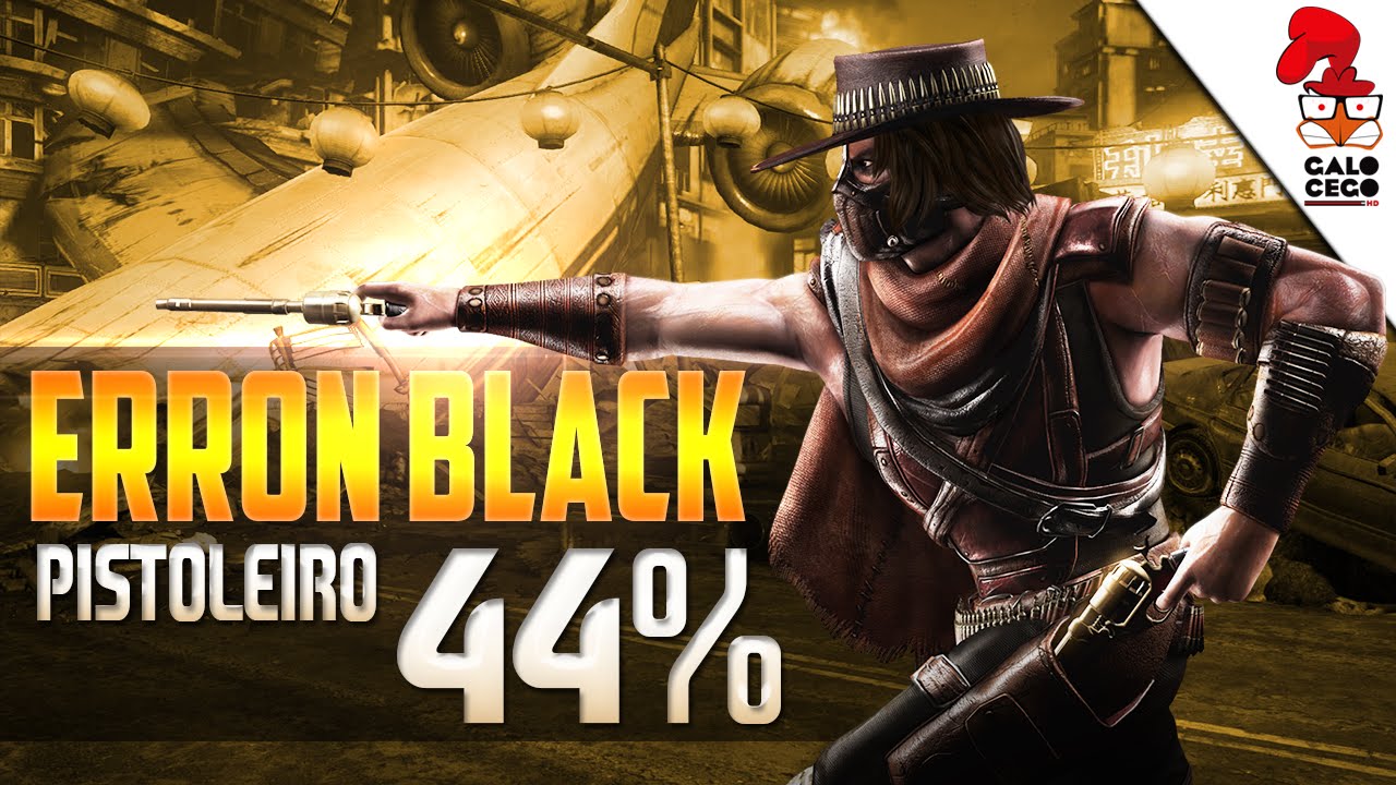 Mortal Kombat X - ERRON BLACK PISTOLEIRO | GUNSLINGER - Tutorial Combo 44% usando 1 barra no canto.