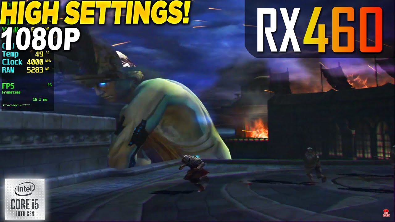 God of War 2 RX 460 - 1080p High,
