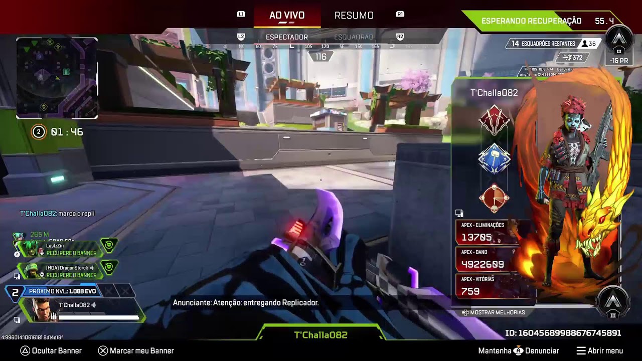 Dia 4 jogando Apex Legends