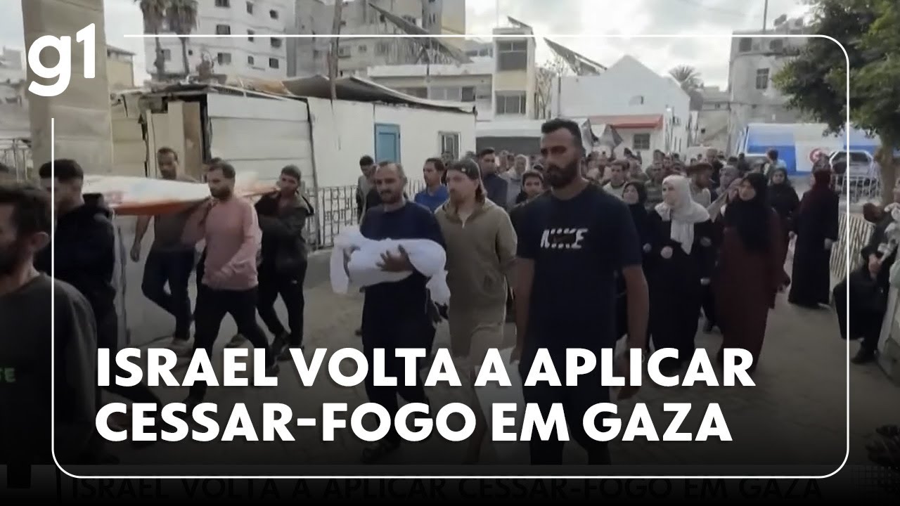 Jornal Hoje: Israel retoma o cessar-fogo um dia depois de um grande ataque em Gaza