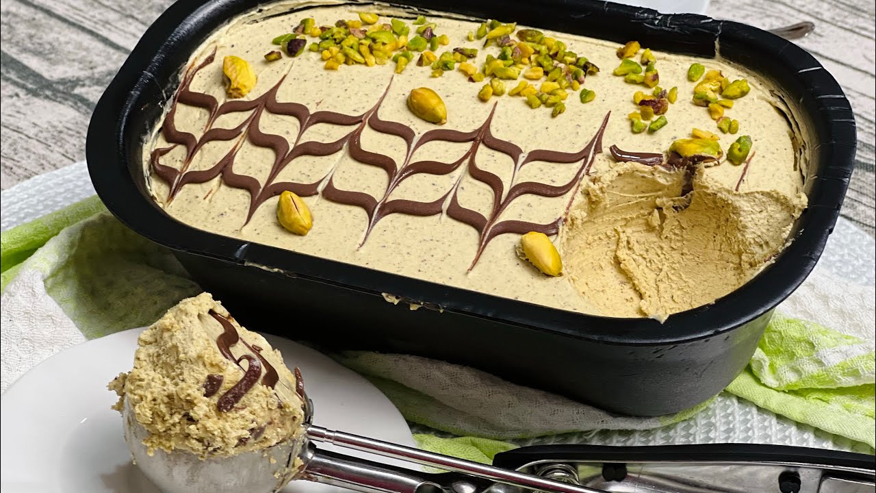 Gelato al Pistacchio senza gelatiera