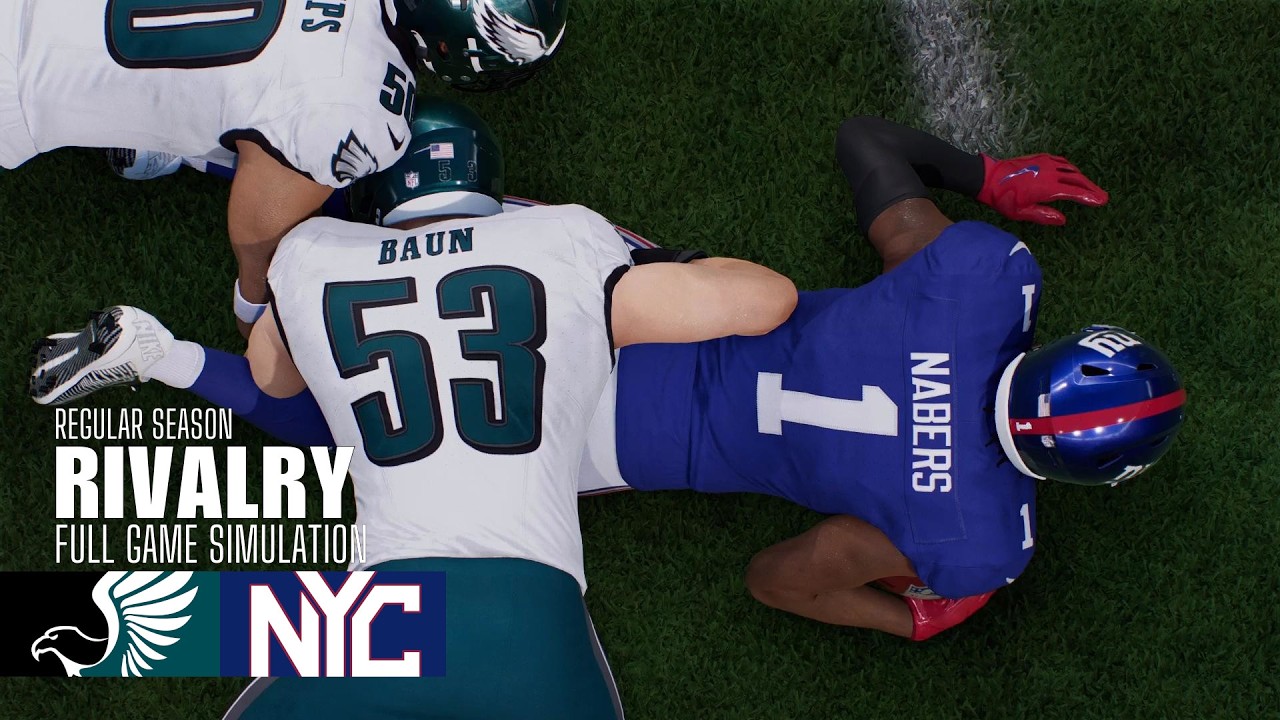 Eagles vs. Giants | 2026 Rivalry Game | Madden NFL 26 Simulation