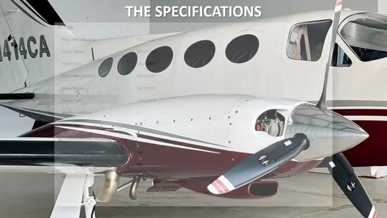 DRACO AVIATION - CESSNA 414A CHANCELLOR UPGRADE