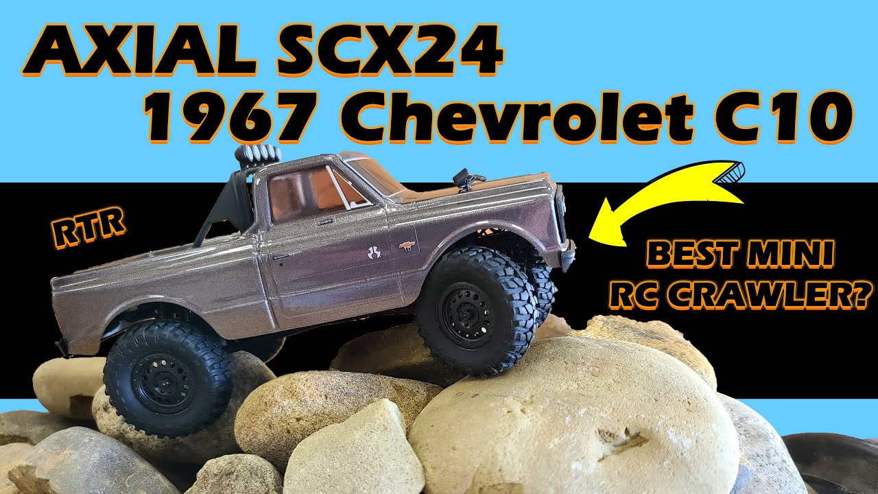 Digging In To The Axial SCX24 1967 C10 Chevrolet Truck! Epic Mini Rock Crawler!