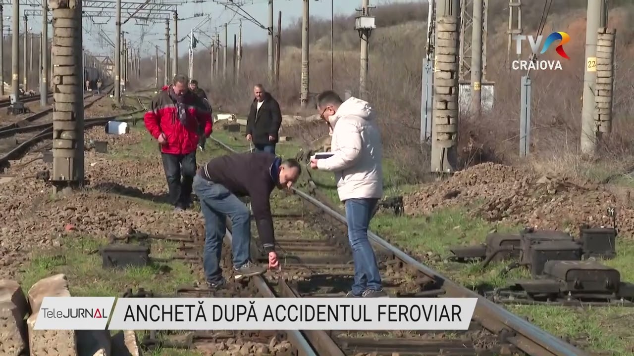 ANCHETĂ DUPĂ ACCIDENTUL FEROVIAR