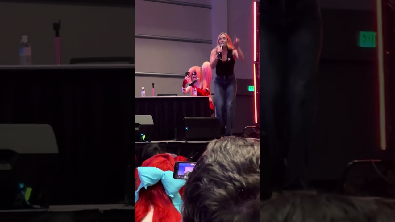 “Happy Day In Hell” Hazbin Hotel Cast Sing Along panel at Summer SacAnime 2024